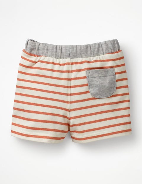 Fun Jersey Shorts - White/Beam Red Koala Fun Jersey Shorts - White/Beam Red Koala