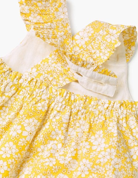 Frilly Bubble Romper - Mimosa Forget-Me-Not Frilly Bubble Romper - Mimosa Forget-Me-Not