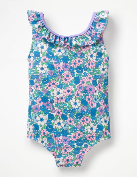 Bow Detail Swimsuit - Parasol Pink Forget- Me- Not Bow Detail Swimsuit - Parasol Pink Forget- Me- Not
