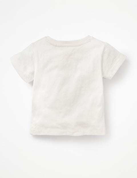 Printed Graphic T-Shirt - White Car Printed Graphic T-Shirt - White Car