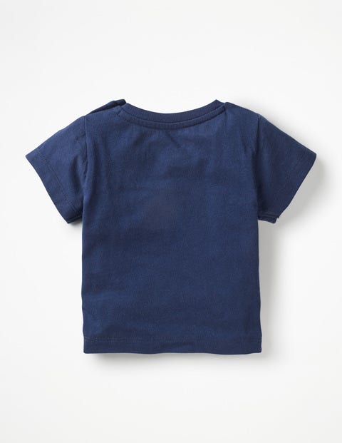 On-The-Farm T-Shirt - College Blue Bunny On-The-Farm T-Shirt - College Blue Bunny