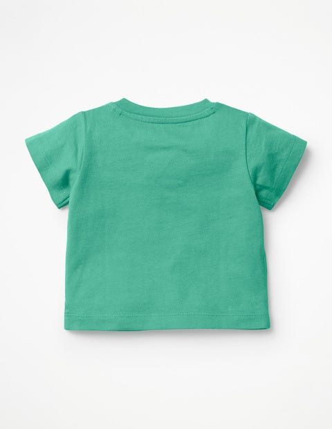 On-The-Farm T-Shirt - Jungle Green Lambs On-The-Farm T-Shirt - Jungle Green Lambs