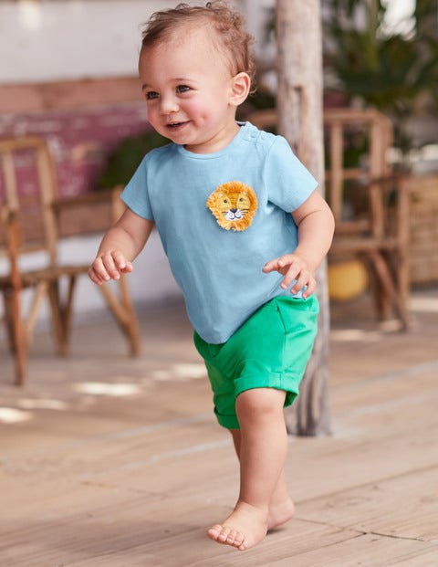 Crochet Friends T-Shirt - Wren Blue Lion Crochet Friends T-Shirt - Wren Blue Lion