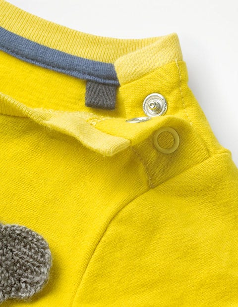 Crochet Friends T-shirt - Sweetcorn Yellow Elephant Crochet Friends T-shirt - Sweetcorn Yellow Elephant