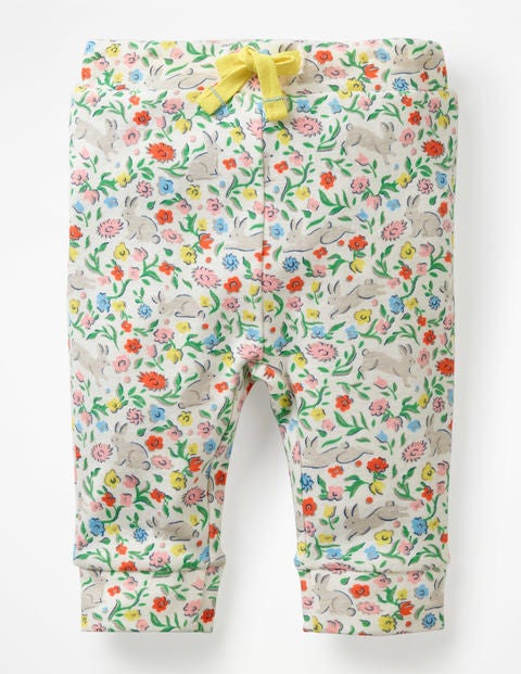 Pretty Ribbed Leggings - Multi Wild Bunnies Pretty Ribbed Leggings - Multi Wild Bunnies