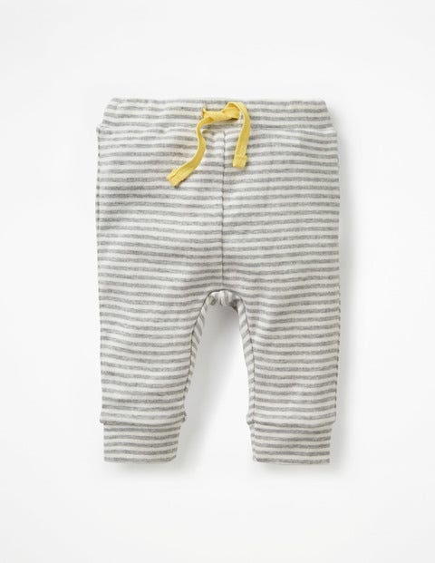 Stripy Ribbed Leggings - Ivory/Grey Marl Stripe Stripy Ribbed Leggings - Ivory/Grey Marl Stripe