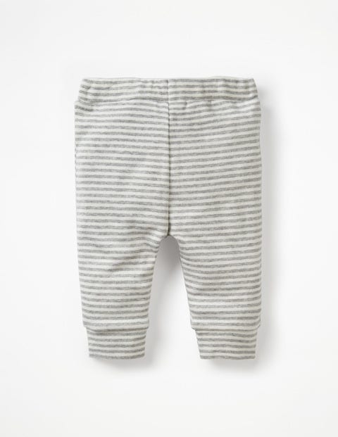 Stripy Ribbed Leggings - Ivory/Grey Marl Stripe Stripy Ribbed Leggings - Ivory/Grey Marl Stripe