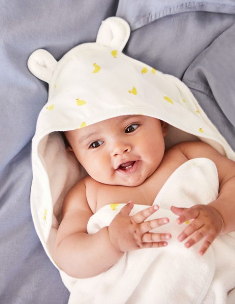 Supersoft Hooded Towel - Yellow Baby Ducks Supersoft Hooded Towel - Yellow Baby Ducks
