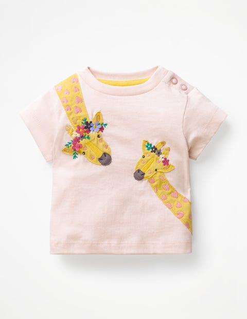 Animal Friends T-Shirt - Parisian Pink Giraffes Animal Friends T-Shirt - Parisian Pink Giraffes