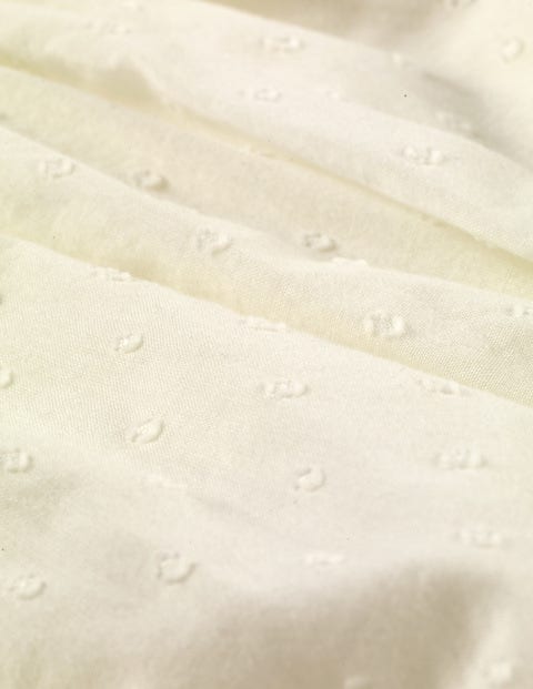 Nostalgic Smocked Romper - Ivory Nostalgic Smocked Romper - Ivory