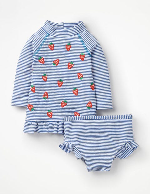 Rash Vest Set - Ivory/Blue Oasis Rash Vest Set - Ivory/Blue Oasis