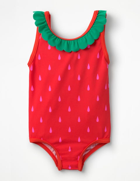 Novelty Summer Swimsuit - Festival Pink Strawberry Novelty Summer Swimsuit - Festival Pink Strawberry