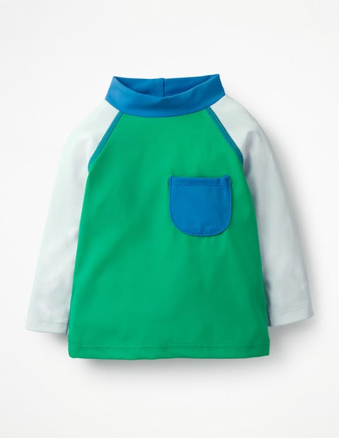 Colourblock Rash Vest - Astro Green Colourblock Rash Vest - Astro Green