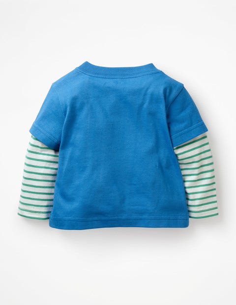 Layered Word T-Shirt - Elizabethan Blue Layered Word T-Shirt - Elizabethan Blue