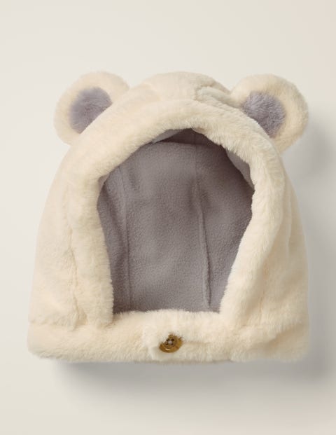 Cosy Bear Hat - Ecru Cosy Bear Hat - Ecru