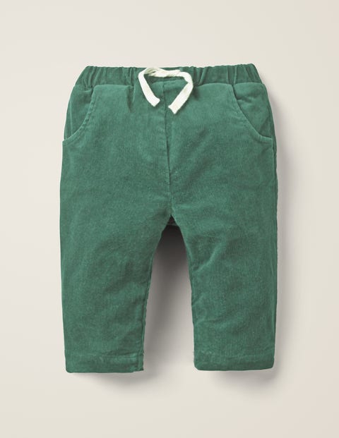 Fleece Lined Cord Pants - Camp Green Fleece Lined Cord Pants - Camp Green