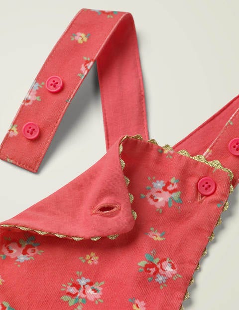 Nostalgic Printed Romper Set - Multi Vintage Posy Pink Nostalgic Printed Romper Set - Multi Vintage Posy Pink