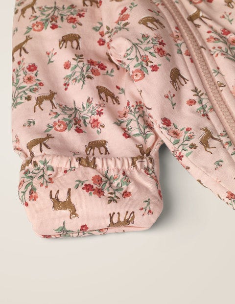 Combinaison Cosy - Motif Floral Fawn rose Provence Combinaison Cosy - Motif Floral Fawn rose Provence