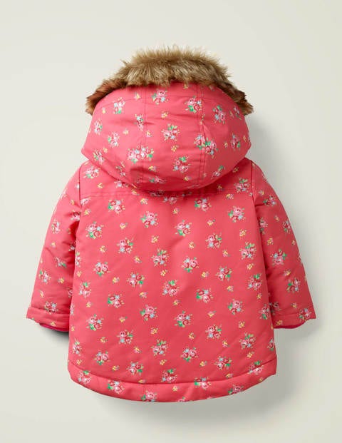 3-In-1 Cosy Jacket - Multi Vintage Posey Pink 3-In-1 Cosy Jacket - Multi Vintage Posey Pink