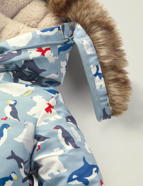 3-In-1 Padded Jacket - Wren Blue Mammoths 3-In-1 Padded Jacket - Wren Blue Mammoths