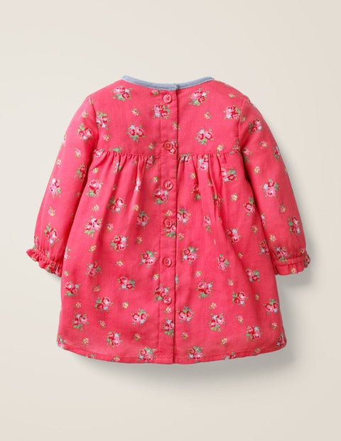 Nostalgic Smocked Dress - Vintage Posey Pink Nostalgic Smocked Dress - Vintage Posey Pink