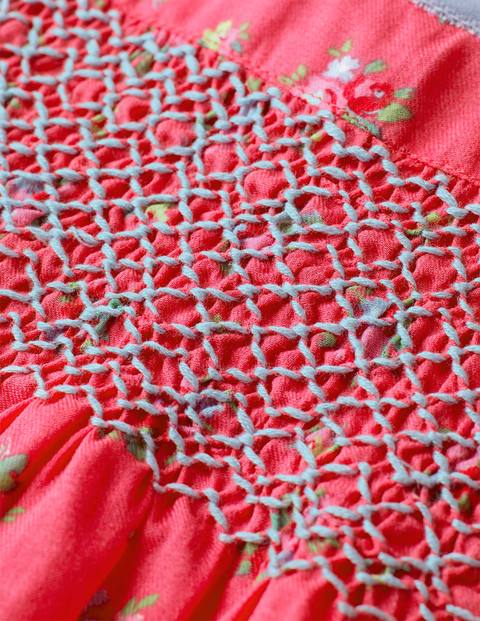 Nostalgic Smocked Dress - Vintage Posey Pink Nostalgic Smocked Dress - Vintage Posey Pink