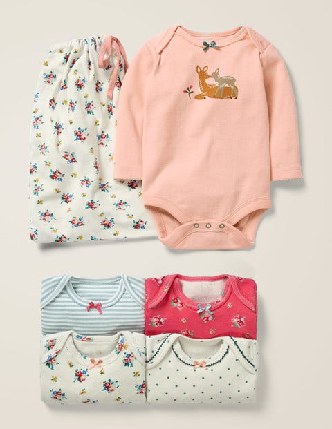 5 Pack Fawn Bodies - Multi Floral Fawn 5 Pack Fawn Bodies - Multi Floral Fawn
