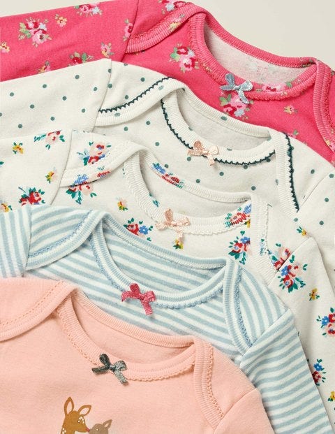 5 Pack Fawn Bodies - Multi Floral Fawn 5 Pack Fawn Bodies - Multi Floral Fawn