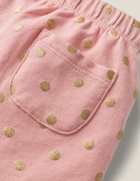 Sparkle Spot Jersey Pants - Chalky Pink Glitter Spot Sparkle Spot Jersey Pants - Chalky Pink Glitter Spot