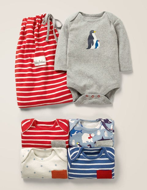 Penguin 5 Pack Bodies - Multi Penguins Penguin 5 Pack Bodies - Multi Penguins