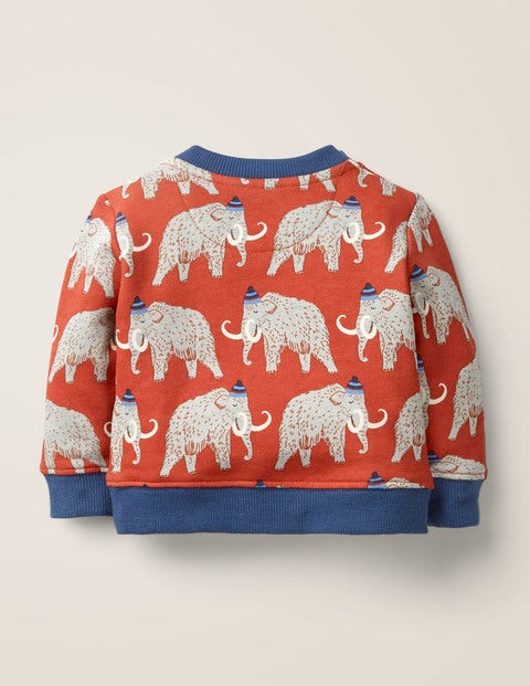 Cosy Sweatshirt - Spark Red Woolly Mammoth Cosy Sweatshirt - Spark Red Woolly Mammoth