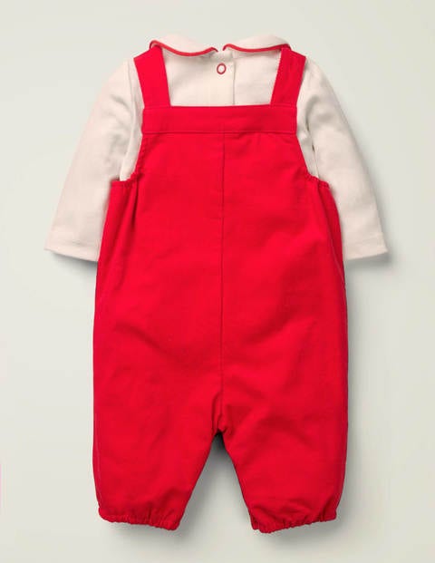 Ensemble À Motif Renne Nostalgique - Renne rouge rockabilly Ensemble À Motif Renne Nostalgique - Renne rouge rockabilly