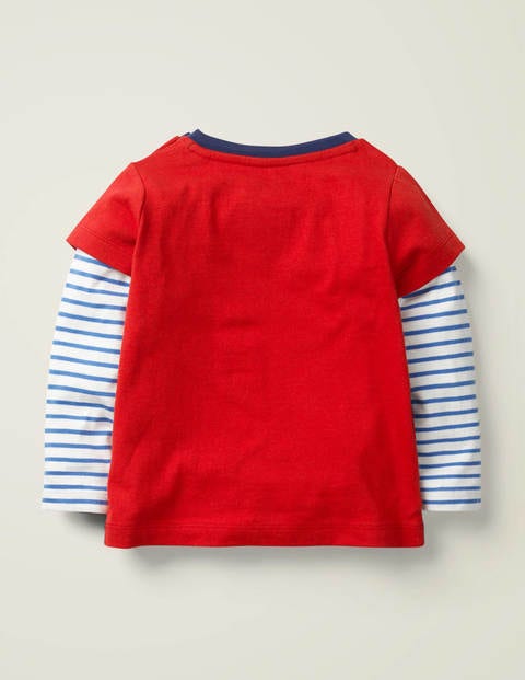 Festive Appliqué T-Shirt - Rockabilly Red Polar Express Festive Appliqué T-Shirt - Rockabilly Red Polar Express