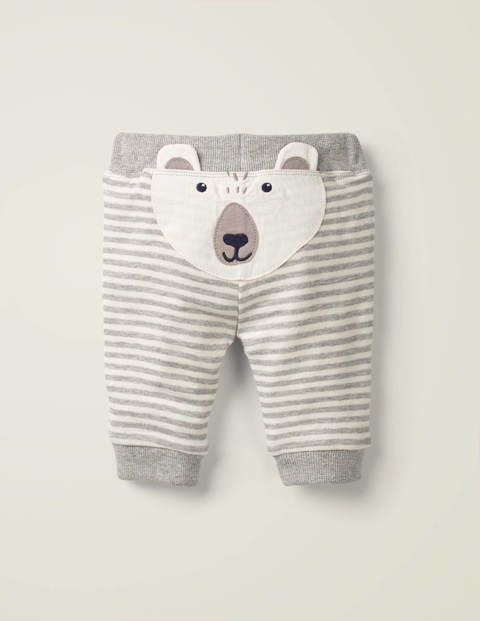 Novelty Jersey Pants - Ivory/Grey Marl Polar Bear Novelty Jersey Pants - Ivory/Grey Marl Polar Bear