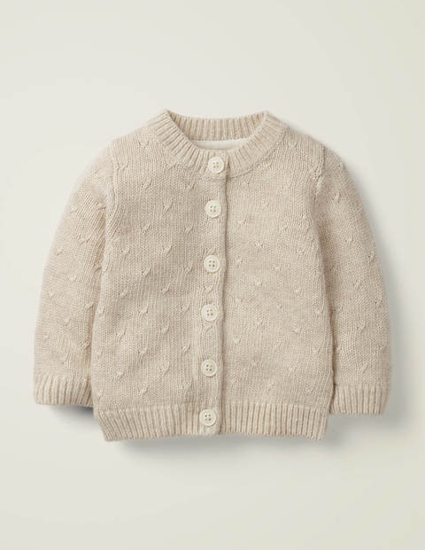 Novelty Wings Cardigan - Oatmeal Marl Fairy Wings Novelty Wings Cardigan - Oatmeal Marl Fairy Wings