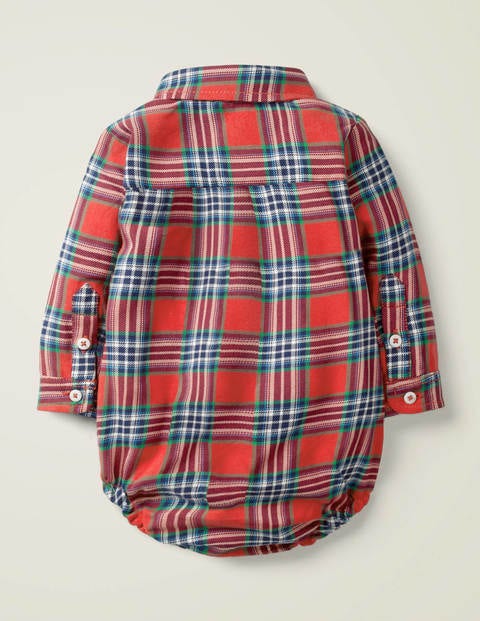 Brushed Check Body - Rockabilly Red/College Blue Brushed Check Body - Rockabilly Red/College Blue