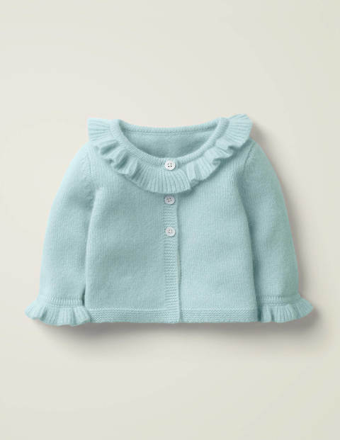 Gilet En Cachemire - Bleu averse chiné Gilet En Cachemire - Bleu averse chiné