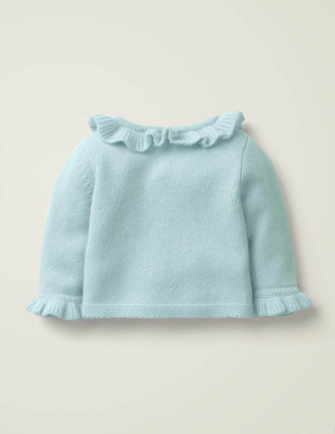 Gilet En Cachemire - Bleu averse chiné Gilet En Cachemire - Bleu averse chiné