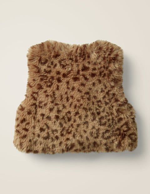 Cosy Vest - Soft Truffle Brown Leopard Cosy Vest - Soft Truffle Brown Leopard