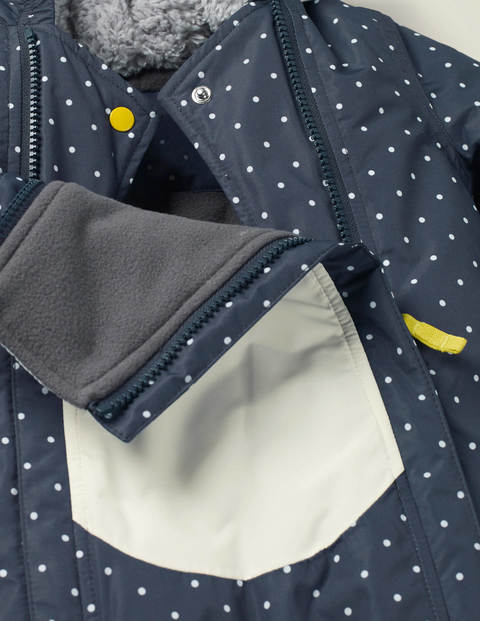 Combinaison De Ski Fantaisie Et Imperméable - Panda gris constellation Combinaison De Ski Fantaisie Et Imperméable - Panda gris constellation