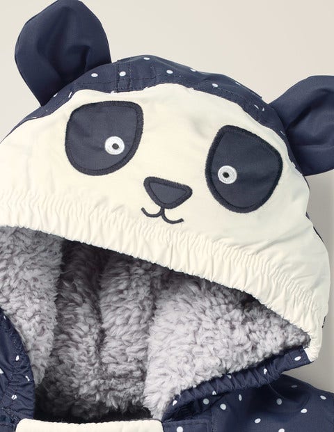 Combinaison De Ski Fantaisie Et Imperméable - Panda gris constellation Combinaison De Ski Fantaisie Et Imperméable - Panda gris constellation