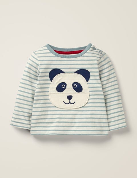 Novelty Panda T-Shirt - Cloudburst Blue Panda Novelty Panda T-Shirt - Cloudburst Blue Panda