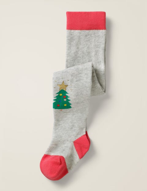 Everyday Tights - Grey Marl Festive Everyday Tights - Grey Marl Festive