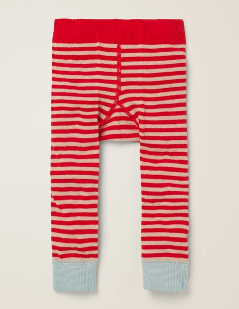 Knitted Leggings - Polish Red/Provence Dusty Pink Knitted Leggings - Polish Red/Provence Dusty Pink