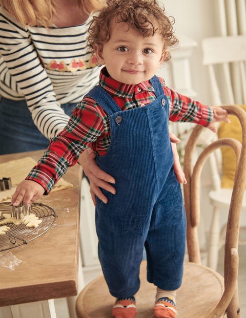 Cord Overalls - Stormy Blue Cord Overalls - Stormy Blue