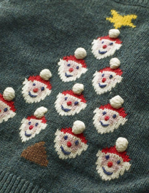 Pull De Noël Fun - Sapins de Noël vert tilleul Pull De Noël Fun - Sapins de Noël vert tilleul