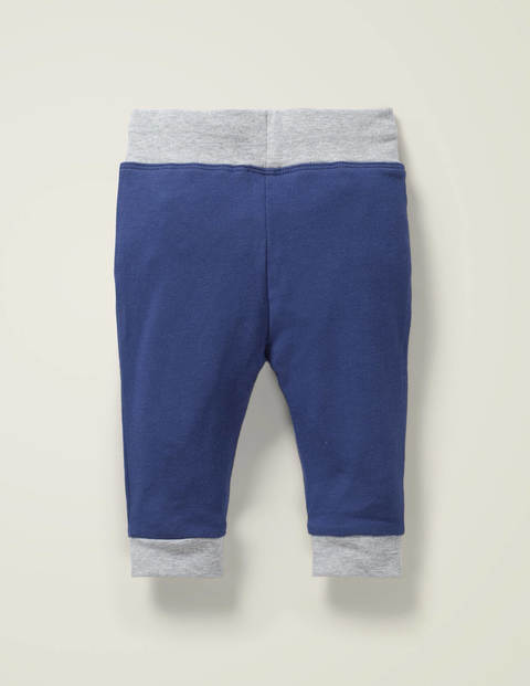 Jerseyhose Mit Applikationsaufnäher - Schuluniform-Navy, Kuh Jerseyhose Mit Applikationsaufnäher - Schuluniform-Navy, Kuh