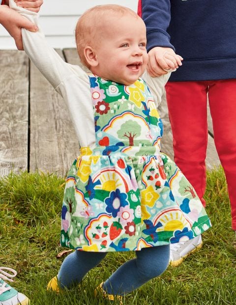 Printed Cord Dress Set - Multi Baby Springtime Printed Cord Dress Set - Multi Baby Springtime