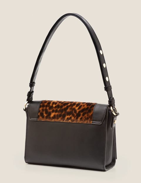 Stamford Multiway Bag - Tan Leopard/Black Stamford Multiway Bag - Tan Leopard/Black