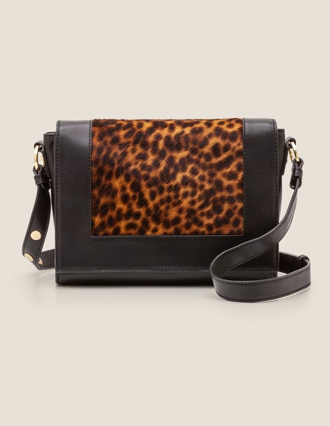 Stamford Multiway Bag - Tan Leopard/Black Stamford Multiway Bag - Tan Leopard/Black